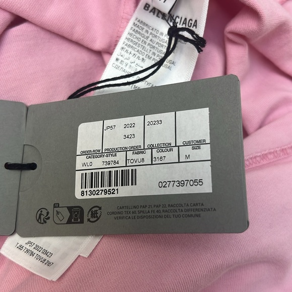 Balenciaga
BB Paris Strass T Shirt Medium Fit - Picture 5 of 14